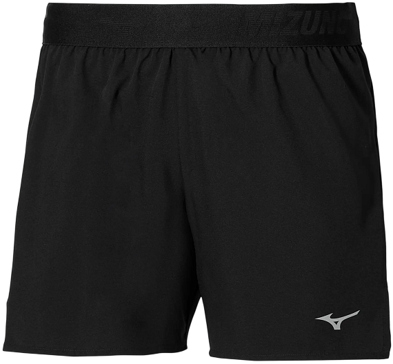 Шорты женские Mizuno Core 5.5 Inches Black - Фото 1 большая