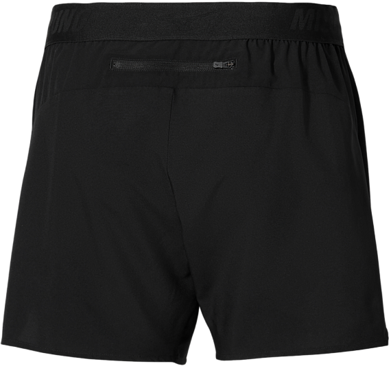 Шорты женские Mizuno Core 5.5 Inches Black - Фото 2 большая