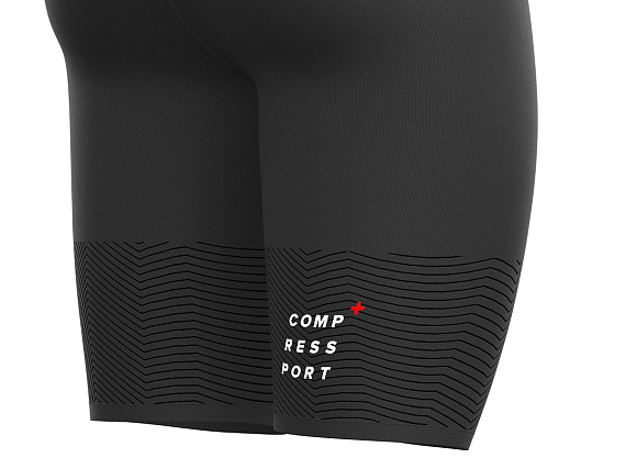 Шорты женские Compressport Run Under Control Черный - Фото 3 большая