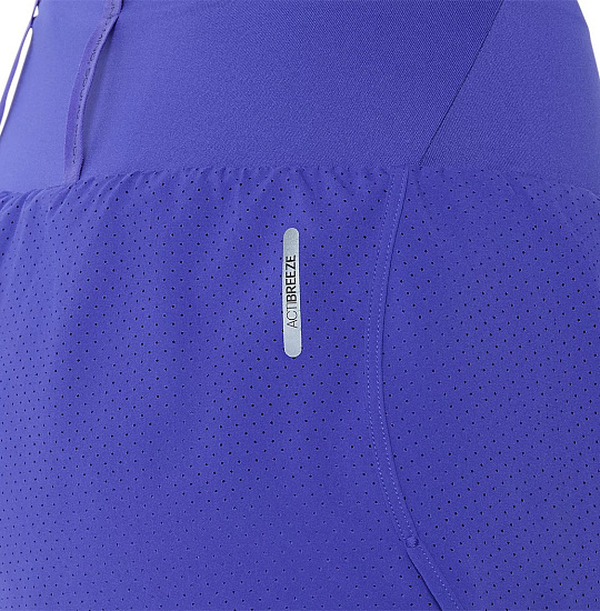 Шорты женские ASICS Road 2n1 3.5In Cobalt Burst/Cobalt - Фото 9 большая