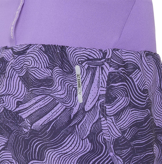 Шорты женские ASICS Road All Over Print 2n1
 3.5In Amethyst - Фото 7 большая