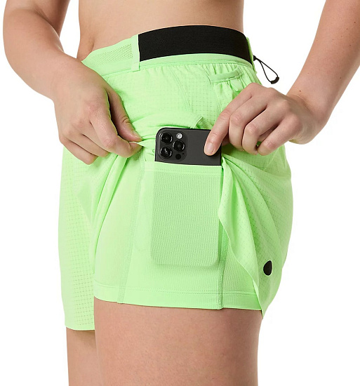 Шорты женские ASICS Metarun Split Meta Color Tbd - Фото 6 большая