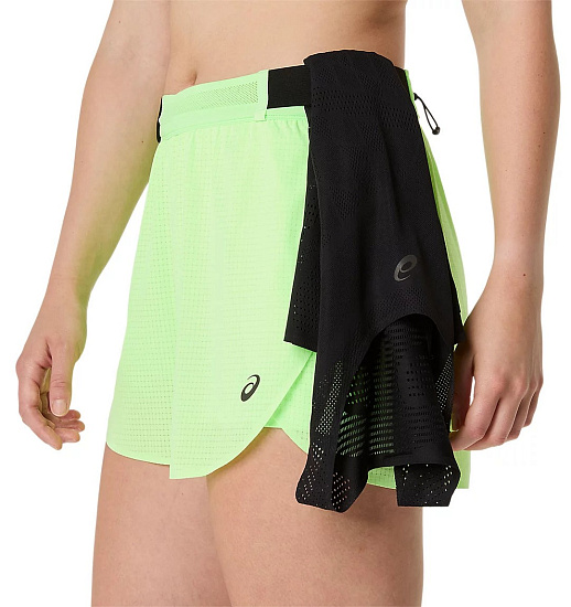 Шорты женские ASICS Metarun Split Meta Color Tbd - Фото 9 большая