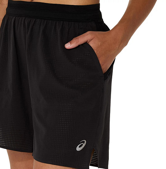 Шорты женские ASICS Fujitrail Elite Performance Black - Фото 7 большая