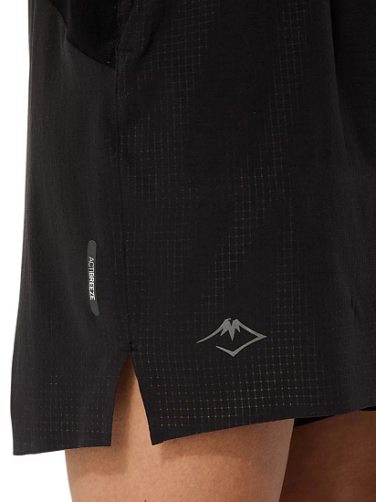 Шорты женские ASICS Fujitrail Elite Performance Black - Фото 8 большая