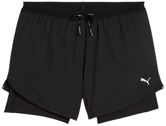 Шорты женские Puma Everyday Ultraweave 2in1 4 Black - Фото 1 большая