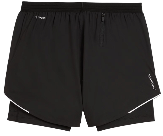 Шорты женские Puma Everyday Ultraweave 2in1 4 Black - Фото 2 большая