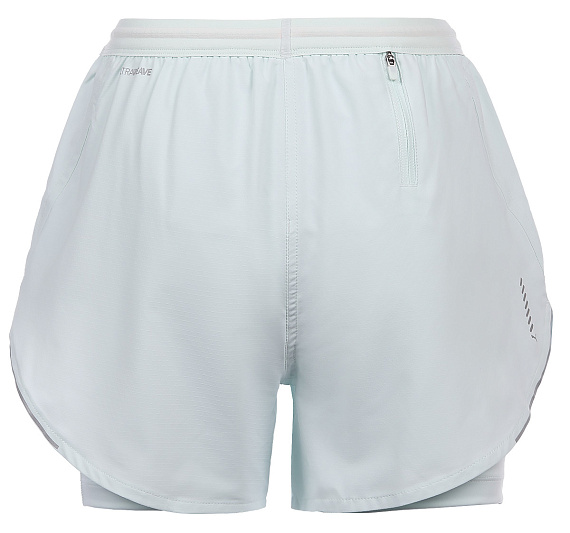 Шорты женские Puma Everyday Ultraweave 2in1 4 Peaceful Blue - Фото 2 большая