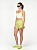 Шорты женские Nike Tempo Flow Swoosh Mr Dri-FIT Lt Lemon Twist/Reflective Silver/White - Фото 3 малая