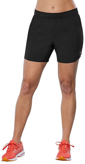 Шорты женские Mizuno Multi Pocket Black - Фото 3 большая