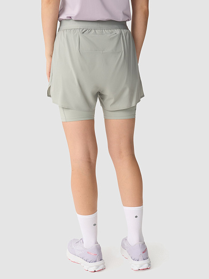 Шорты женские GRI Лето 2в1 Серый - Фото 3 большая