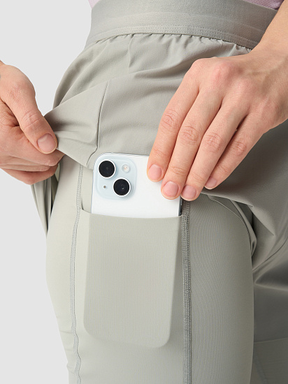 Шорты женские GRI Лето 2в1 Серый - Фото 4 большая