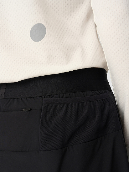 Шорты женские GRI Лето 5 дюймов Чёрный - Фото 3 большая