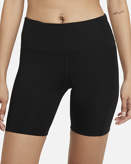 Шорты женские Nike Dri-FIT Fast Black - Фото 3 большая