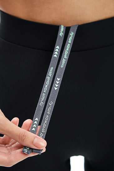 Шорты женские Bivium Рейс 1.0 Чёрный - Фото 4 большая