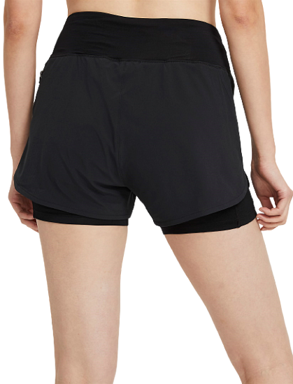 Шорты женские Nike Eclipse Black - Фото 3 большая