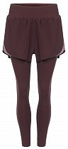 Шорты женские Anta 862445502 Brown/Purple/Beige