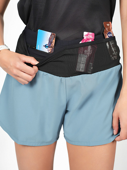 Шорты женские Mizuno Active Multi Pocket 5 Larkspur - Фото 10 большая
