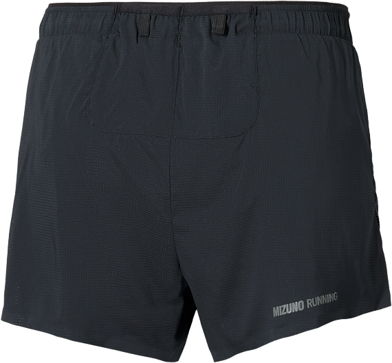 Шорты женские Mizuno Tech Light Split 3.5 Black - Фото 2 большая