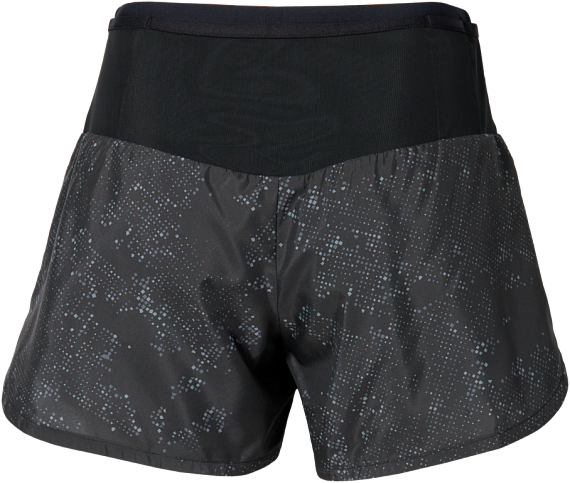 Шорты женские Mizuno Active Graphic Multi Pocket 4 Black - Фото 2 большая