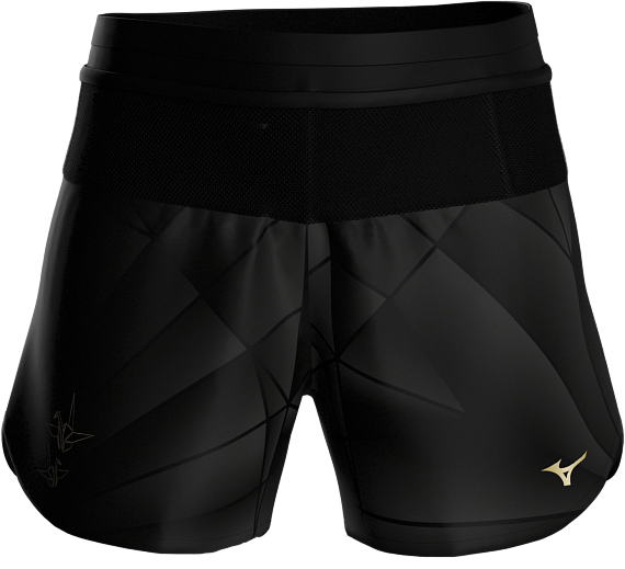 Шорты женские Mizuno Active Graphic Multi Pocket 4 Yamaori - Фото 1 большая