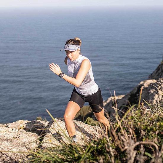 Шорты женские Compressport Trail Under Control Черный - Фото 3 большая