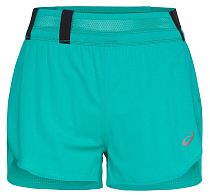 Шорты женские ASICS Metarun Split Wave Teal