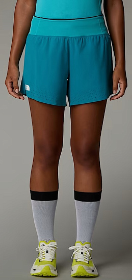Шорты женские The North Face Summit Pacesetter 5in Galactic Blue/Deep Teal - Фото 4 большая