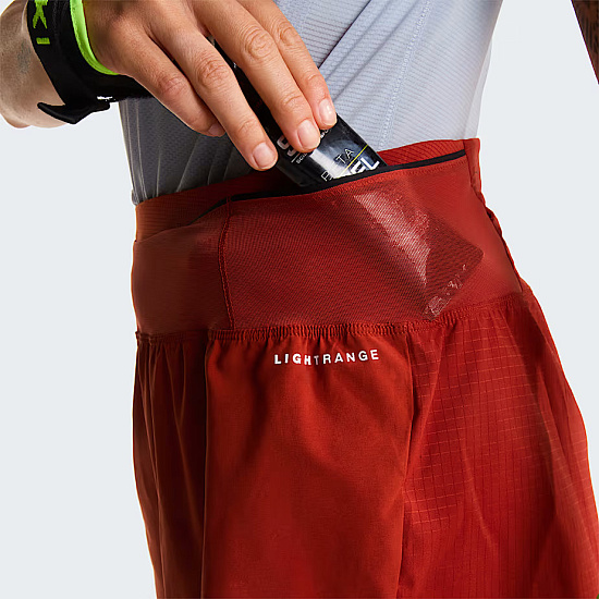 Шорты женские The North Face Summit Pacesetter 3in Short Iron Clay - Фото 11 большая