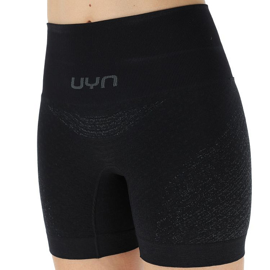 Шорты женские UYN Running Exceleration Ow Black/Black/Iron - Фото 3 большая