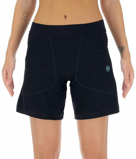 Шорты женские UYN Run Fit Ow Blackboard - Фото 1 большая