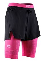 Шорты женские X-Bionic Effektor 2In1 Black/Neo Pink
