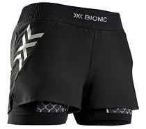 Шорты женские X-Bionic Twyce Race 2In1 Black/X Black