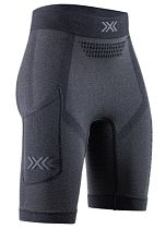 Шорты женские X-Bionic Xceed Run Black/Rhino Grey
