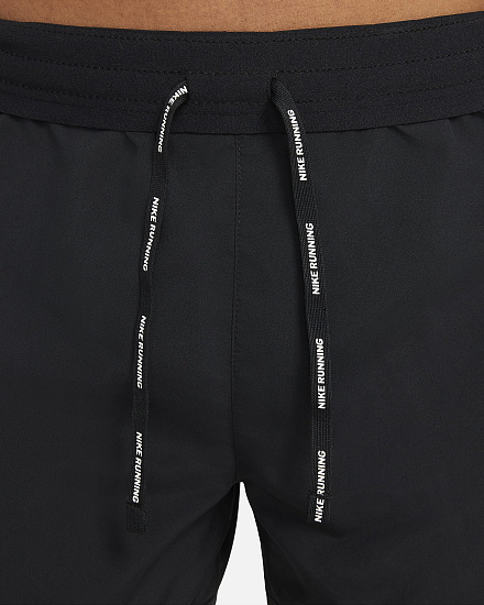 Шорты женские Nike Tempo Luxe 3in Black/Reflective Silver - Фото 6 большая