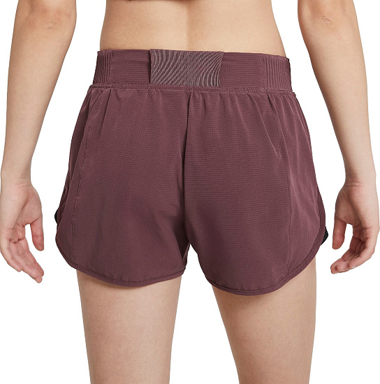 Шорты женские Nike Dri-Fit Run Division Tempo Luxe Dark Red - Фото 2 большая