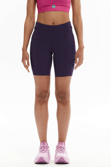 Шорты женские Bivium Спринт 3.0 Сливовый - Фото 2 большая