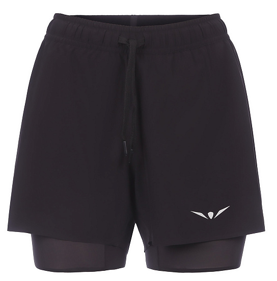 Шорты женские UGLOW Speed Aero 5 Elevate Black - Фото 1 большая