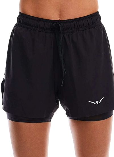 Шорты женские UGLOW Speed Aero 5 Elevate Black - Фото 1 большая