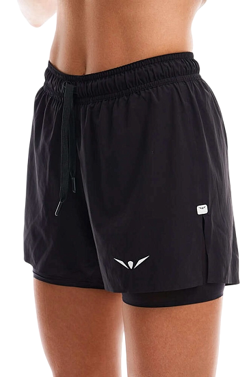 Шорты женские UGLOW Speed Aero 5 Elevate Black - Фото 2 большая