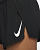 Шорты женские Nike Aeroswift Black/White - Фото 6 малая