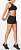 Шорты женские 2XU Form Mid-Rise Compression 4 Inch BLK/SIL - Фото 5 малая