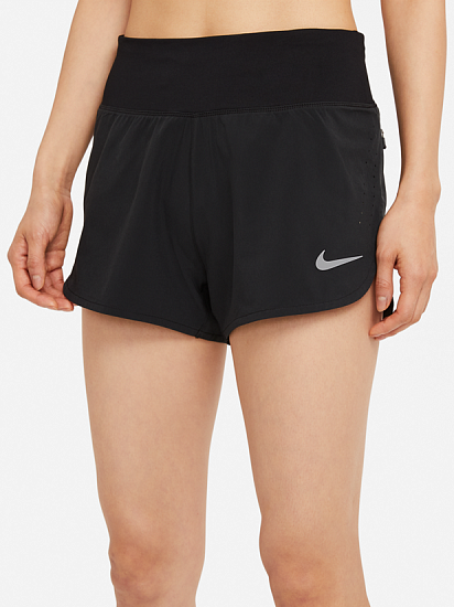 Шорты женские Nike Eclipse 3In Black - Фото 2 большая
