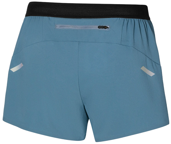 Шорты женские Mizuno Tech Light Split 3.5 Citadel - Фото 2 большая