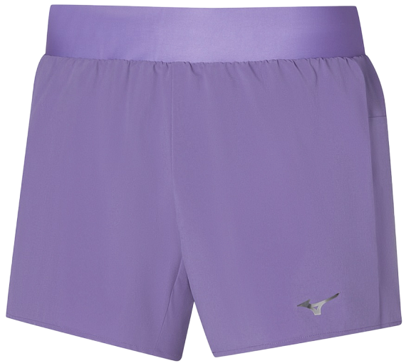 Шорты женские Mizuno Alpha 4.5 Paisley Purple - Фото 1 большая