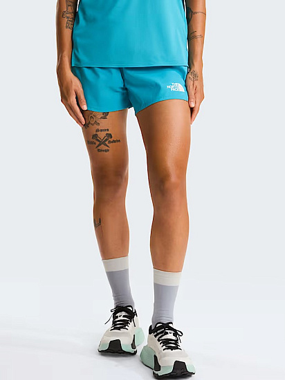 Шорты женские The North Face Lightbright 4in River Ice - Фото 2 большая