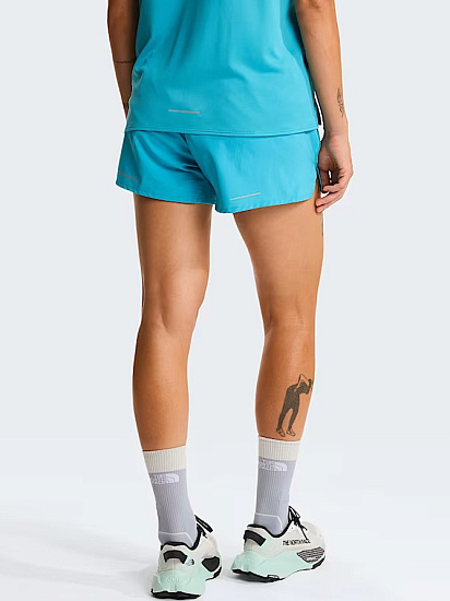 Шорты женские The North Face Lightbright 4in River Ice - Фото 3 большая