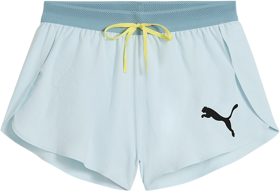Шорты женские Puma Lightspeed Uw 2 Splt Fresh Water - Фото 1 большая
