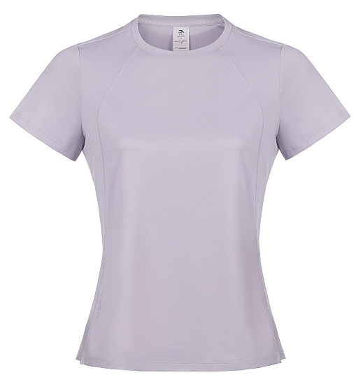 Футболка женская Anta Advanced Running Light Purplish Grey - Фото 1 большая
