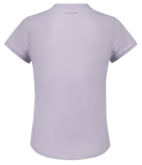 Футболка женская Anta Advanced Running Light Purplish Grey - Фото 2 большая